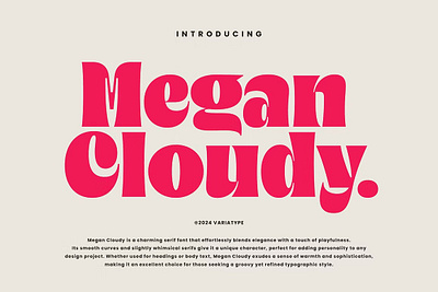 Megan Cloudy - Charming Serif design designer font fonts megan cloudy charming serif typeface typography