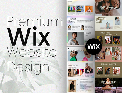 Awesome Wix Website Design collection for your Business brand branding business client ecommerce website fiverr fiverr business freelance web design web development wix wix design wix ecommerce wix website