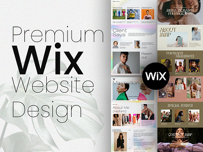 Awesome Wix Website Design collection for your Business brand branding business client ecommerce website fiverr fiverr business freelance web design web development wix wix design wix ecommerce wix website