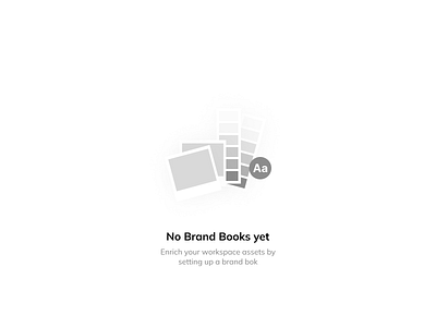 Empty Placeholder for Brand Book Module branding color design empty illustration ui ux vector vector illustration