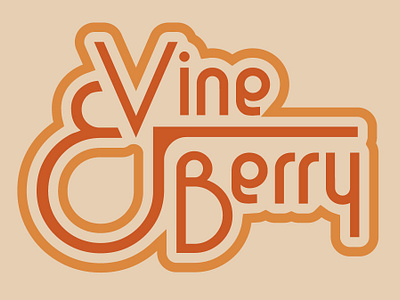 Daily Logo Challenge #17 branding dailylogochallenge design design brief dlc graphic design illustration logo typography vector vine and berry vineberry