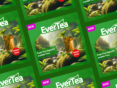 IG Feeds - EverTea design feeds graphic design instagram tea