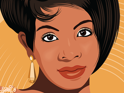 Ladies of R&B Portraits african american design entertainers famous people illustration portraits vector