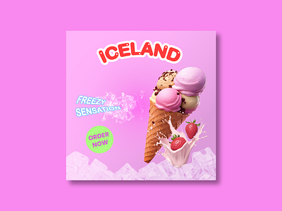 IG Feeds - Iceland design feeds graphic design ice instagram