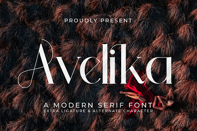 Avelika - A Modern Serif Font style
