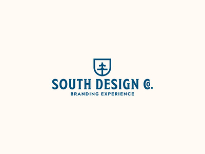 South Design Co. blue collar bold brand branding classy country design graphic design industrial logo modern south south america southerner tree vector
