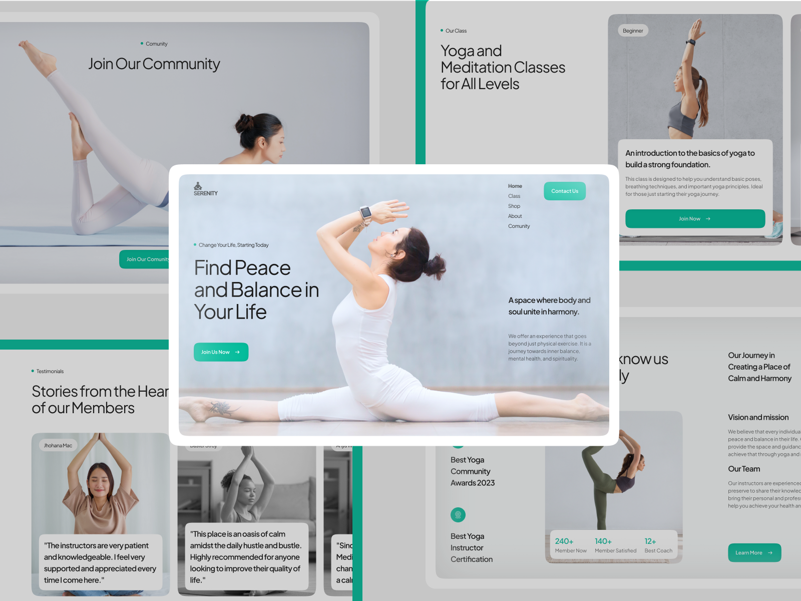 serenity-yoga-meditation-landing-page-by-irfan-dedek-for-pixelz-on