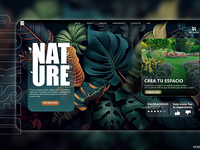NATURE | Web Design chile diseño gráfico diseñoweb ui ux web webdesign