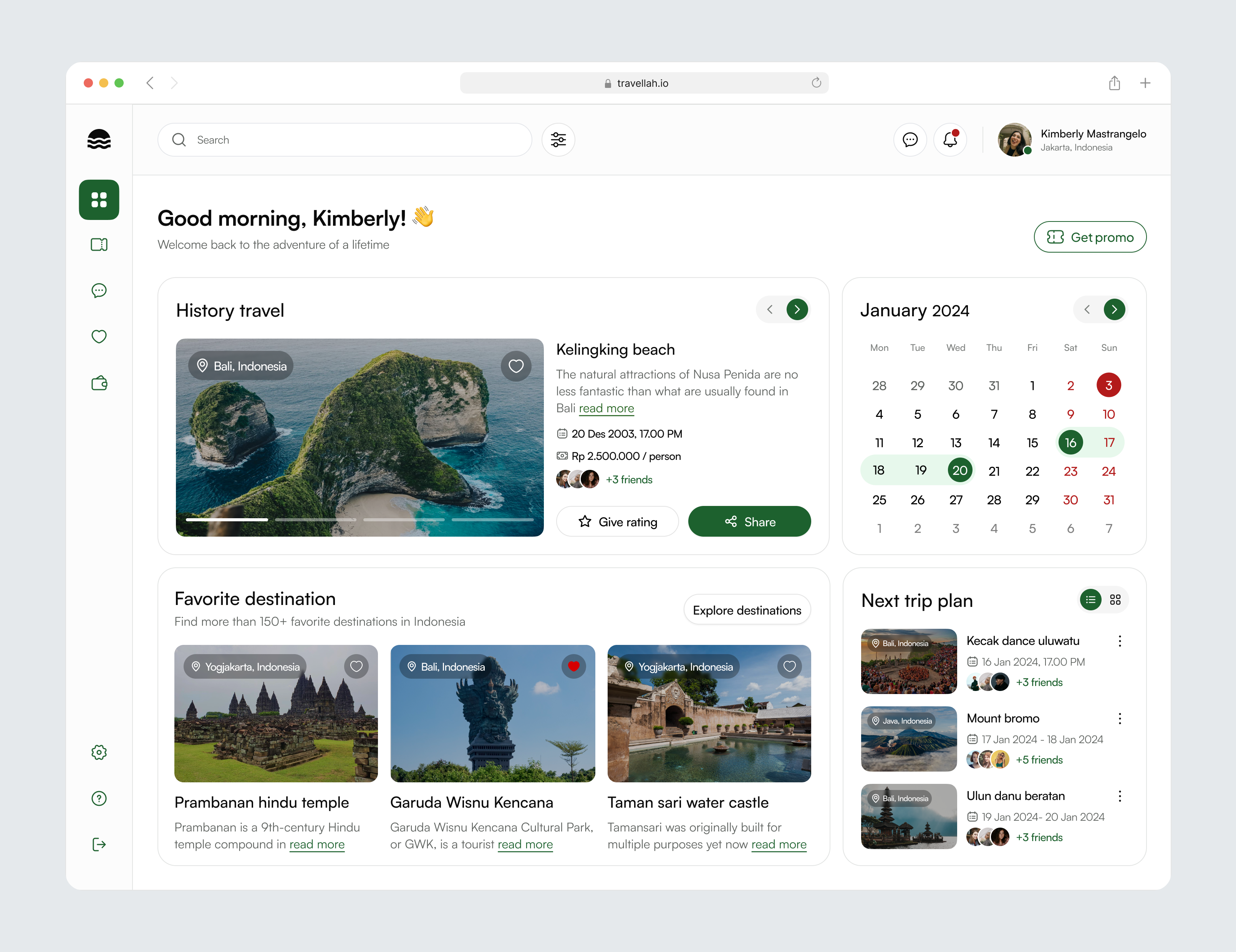 travellah - Dashboard Travel Design adventure agency booking app dashboard dashboard design destination explore flight app holiday management planer travel agency traveling trip uiux vacation web design