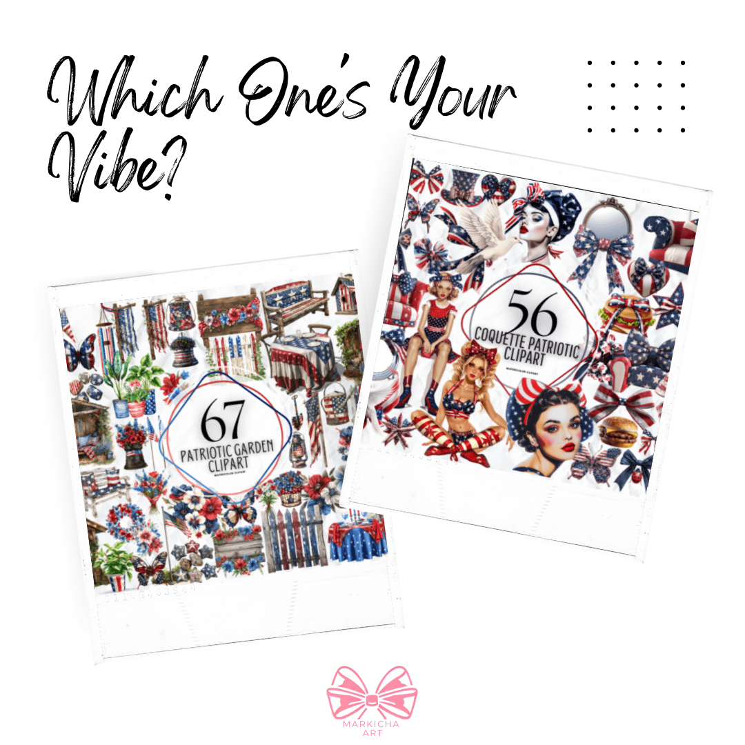 Vintage Patriotic Clipart clipart