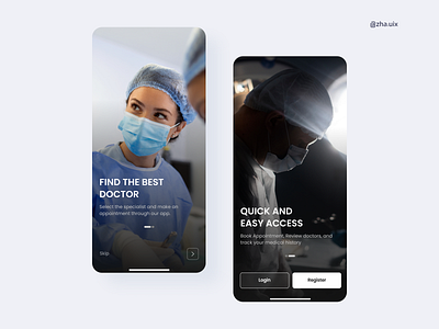 Onboarding Health App - Onboarding Screen apps design design app healt app mobile ui ui design ux