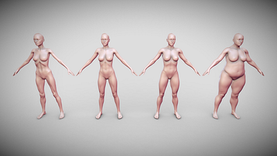 (FREE PRODUCT) Female Body Base Mesh 3D Modeling Kit 3d 3d model base 3d model base mesh base mesh 3d model character base mesh character design fat female body female 3d model female body female body base female body base mesh 3d model fit female body graphic design human 3d model human body human body base human body base mesh 3d model human character low poly