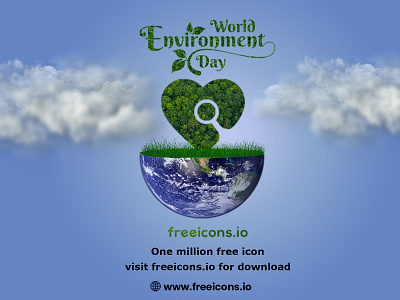 World Environment Day branding design free icons graphic design icon illustration social media poster vector vector logo web