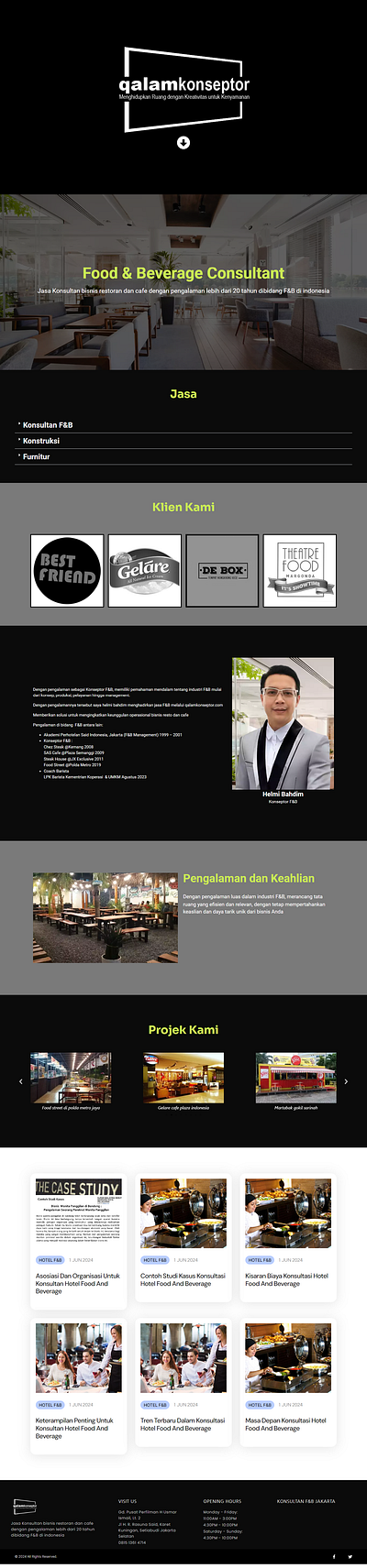 qalamkonseptor branding consultant digital marketing food and beverage seo sosial media