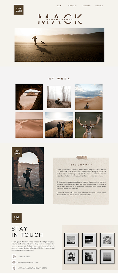 Squarespace Photography Site branding design squarespace ui ux web design