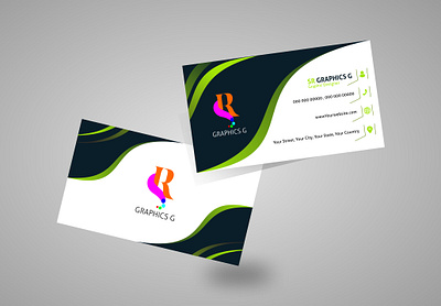 Creative & Modern Business Card Design. branding bu business business card design card creative creative business card desi design graphic design illustration professional visiting card