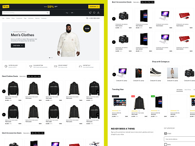 eCommerce Website Design UI/UX adobe xd creative design ecommerce figma modern design photoshop uiux user experience user research web design