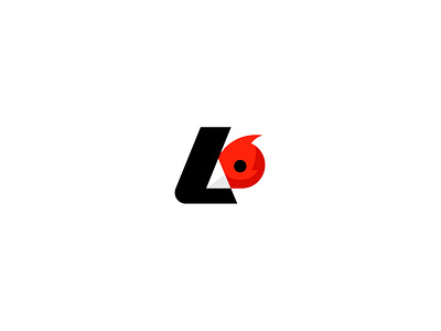 L and bird bird brand branding design elegant graphic design illustration letter logo logodesigner logomark logotype modern negative space negativespace