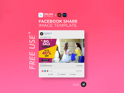 Big Sale Facebook Image aam360 aam3sixty big sale big sale ad template branding concept deals discount discount banner fashion sale instagram ad new arrival new product promotion offer offer sale product sale promotion retail sale poster
