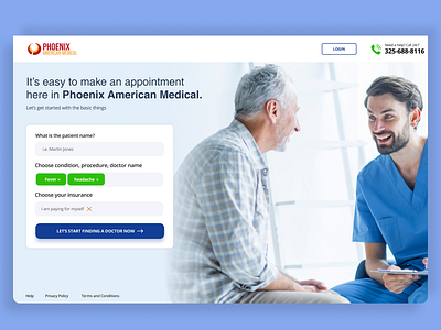 Phoenix American Medical - Dashboard 3d animation branding graphic design logo motion graphics ui