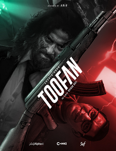 Tofaan Poster Design action movie poster artwork movie poster photoshop poster tofaan