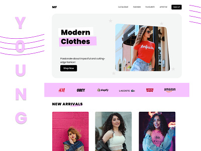 Shopping Website UI/UX. Design figma modern design uiux. design user experience user research website design