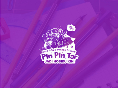 PinPinTar Brand Identity branddesign brandidentity branding children funlogo logo logodesign mascot mascotlogo
