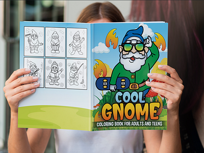 Gnome Coloring book