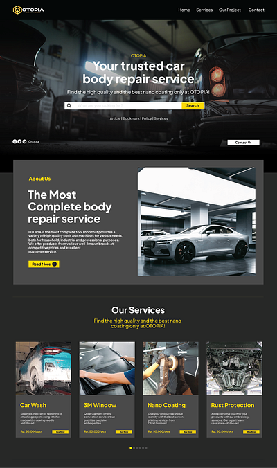 Automotive Website Design & Management branding design graphic design ui ux website design