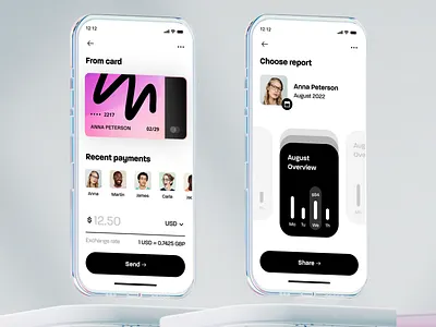 Mobile banking fintech app design analytics android android app design app design banking cards charts data finance fintech ios ios app design ios design mobile mobile app neobank payment reports revolut team