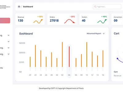 Postshoppee Portal - Dashboard Design 3d animation app art branding design flat graphic design icon illustration illustrator logo logo design motion graphics typography ui ux vector web design website