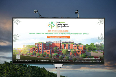 Evogreen Gatha Waldorf Learning Centre Creative Work branding brandmatterz brandmatterz designing agency brandmatterzpune design environment evogreen creative work graphic design green marketing marketing social media social media creatives