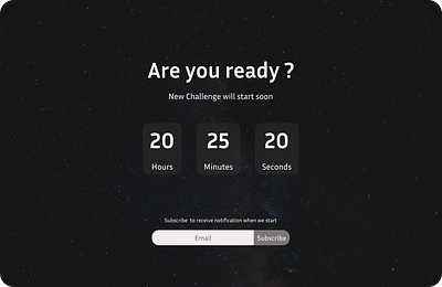 UI Challenge 14 Counting Down daily ui daily ui challenge ui ui challenge ui ux