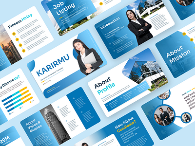 Job Career Presentation Template designs themes templates and Job Career Presentation Template designs themes templates and