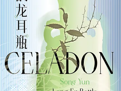 Celadon poster branding color design graphic inspiration shape visual