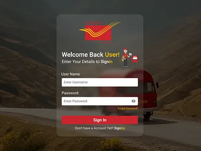 Login Page Design 3d animation branding design graphic design illustration logo motion graphics typography ui ux