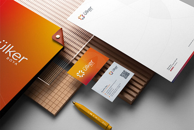 Ulker Logo Design & Branding b2b b2c brand identity branding business card corporate design letterhead logo design