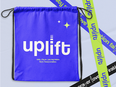 Uplift Branding branding christian design graphic design identity logo logotype mockup modern movement vector youth