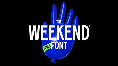 MV_Weeekend / free font font freefont type weekend