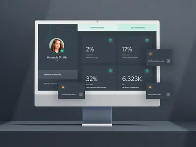 Finyx back office design ui ux