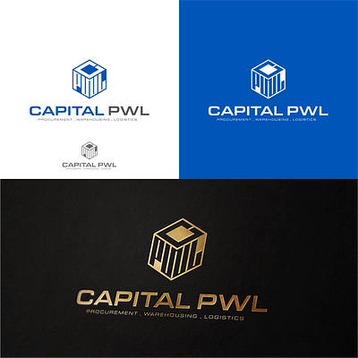 Modern Capital Venture Logo 3d 3d logo capital capital venture firm capital venture firm logo capital venture logo cube cube logo lettermark logo design modern modern logo symbolic
