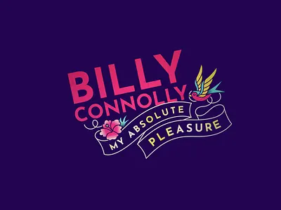 Billy Connolly - My Absolute Pleasure TV Title Graphics animation motion graphics typography