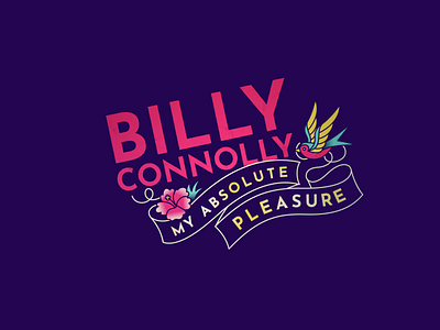 Billy Connolly - My Absolute Pleasure TV Title Graphics animation motion graphics typography
