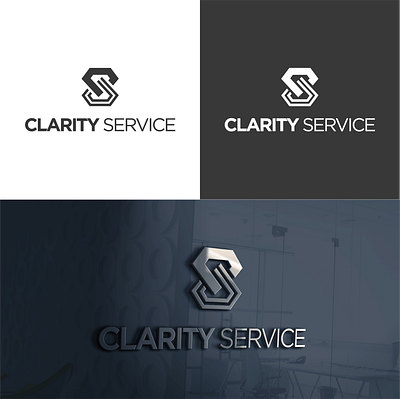 Modern Cleaning Service Logo c logo cleaning cleaning service cleaning service logo cs logo diamond diamond logo diamond s logo dynamic flat lettermark logo minimal modern modern logo s logo symbolic