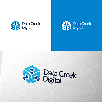 Modern Data Company Logo 3d 3d logo cube data data analytics data analytics logo data company data company logo data company logo design flat lettermark logo design minimal modern modern logo modern logo design symbolic
