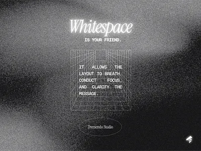 Whitespace is your friend. branding designprinciples graphic design illustration