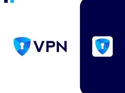 VPN LOGO 3d animation brand branding design graphic design iconic logo illustration logo logotype motion graphics simple symbol icon ui