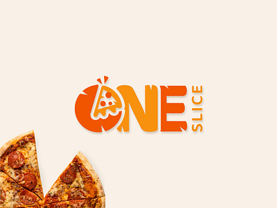 A minimal creative typographic logo design for Pizza place branding creative graphic design logo logo design minimalist