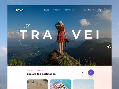 Travel Agency Web Page Design best travel website design tour website travel booking website travel website agency travel website development