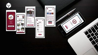 E-commerce Mobile App app design ecommerce figma mobileapp online shopping ordernow ui ux website